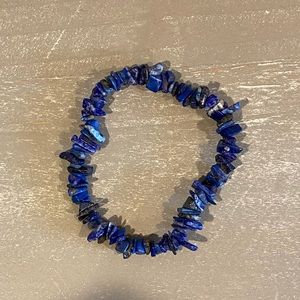 Blue Stone Vintage Bracelet Stretch